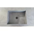 Kép 13/15 - Prémium Betonhatású Lebegő Mosdópult – 120 cm (Antracit)